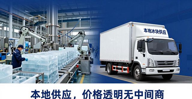 工业冰块选菏泽本地供应，价格透明无中间商